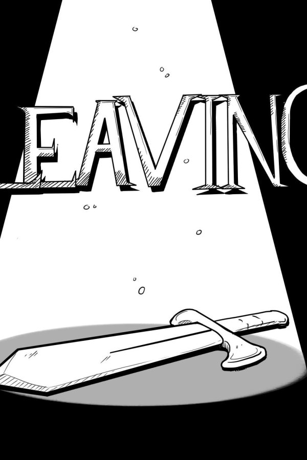 Capa de Leaving (Yakio, Marroquina, LegnanRegnan, thefisheer, geu_penumbra, Tsuki09)