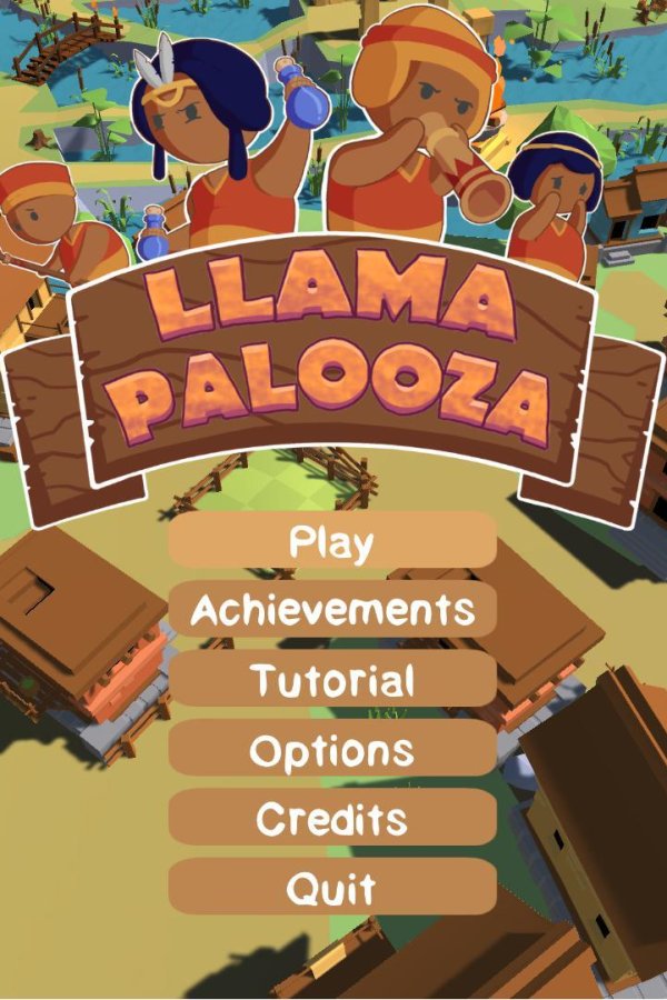 Capa de Llama Palooza (PatrickHalleby)