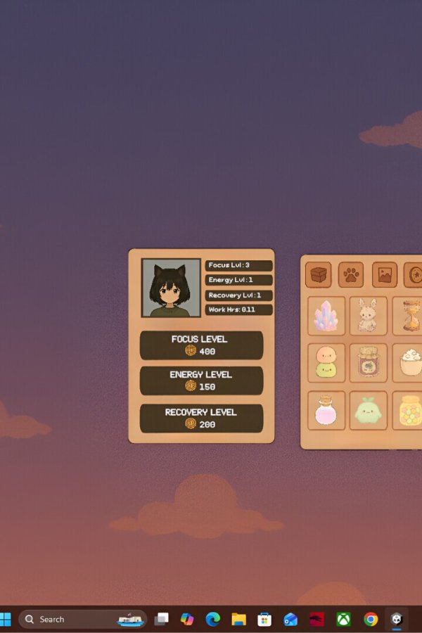Capa de Lofi Neko Girl: Idle Companion