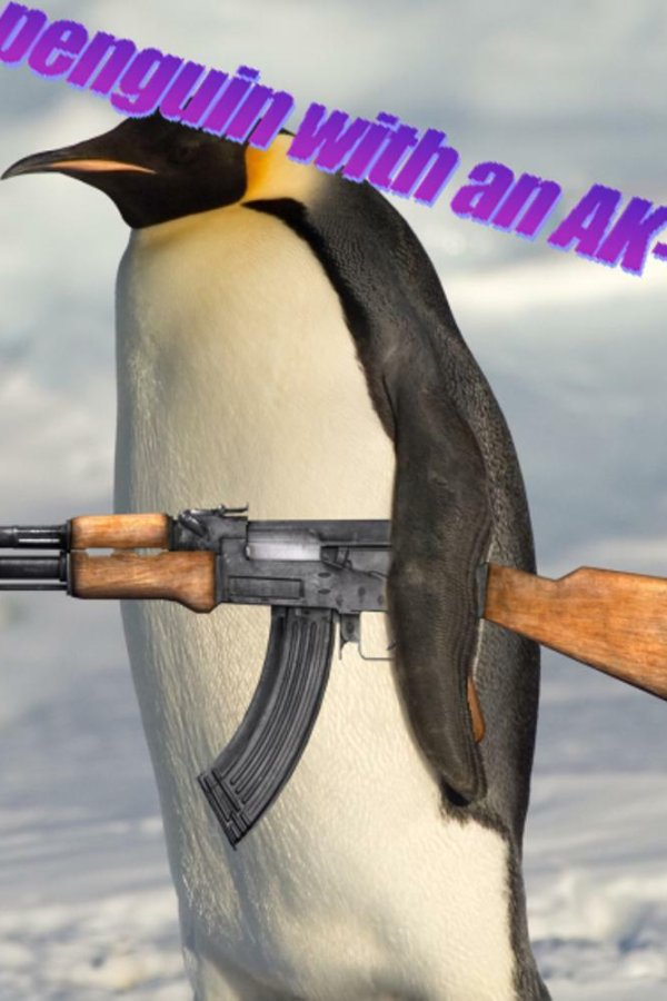 Capa de Penguin with an AK-47(early access)