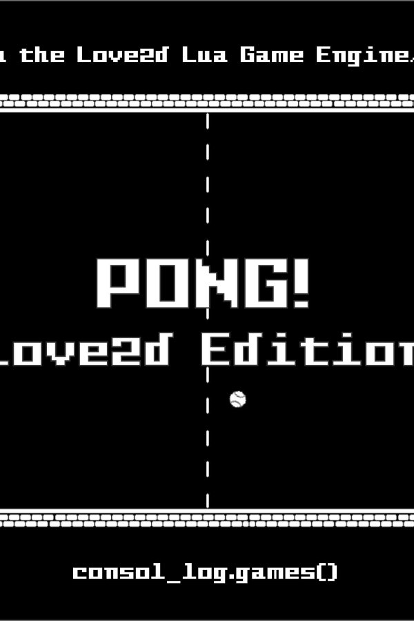 Capa de Pong! Love2d Edition