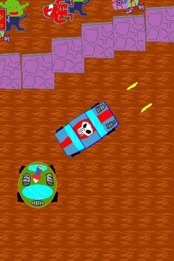 Capa de SKULL MAN AND THE RACING CARS