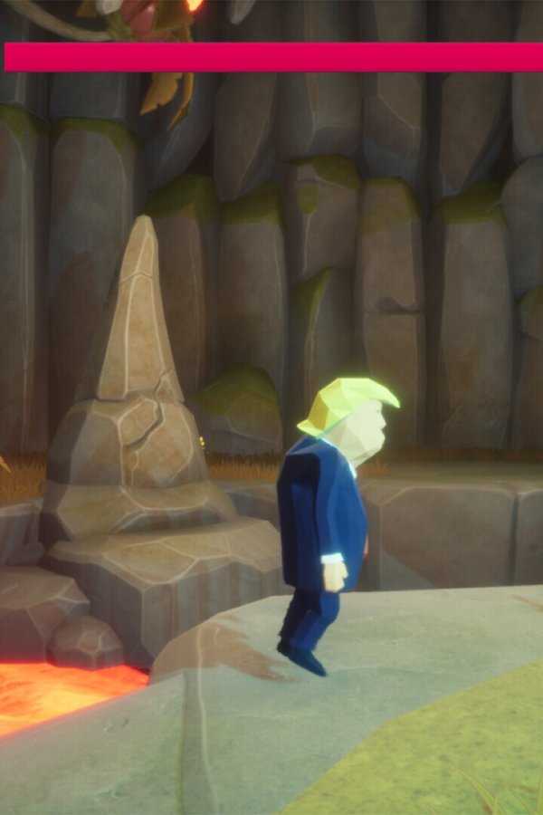 Capa de Trump Searching Vigaro